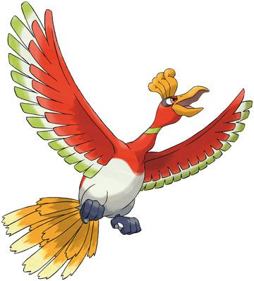 ho-oh pokedex entry|ho oh moveset.
